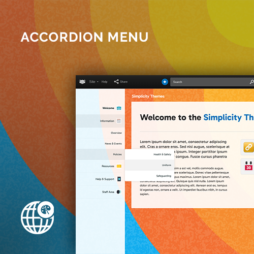 Simplicity Theme | Accordion